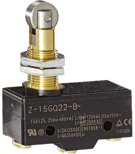 Omron Z-15GD-B General Purpose Basic Switch, Short Spring Plunger